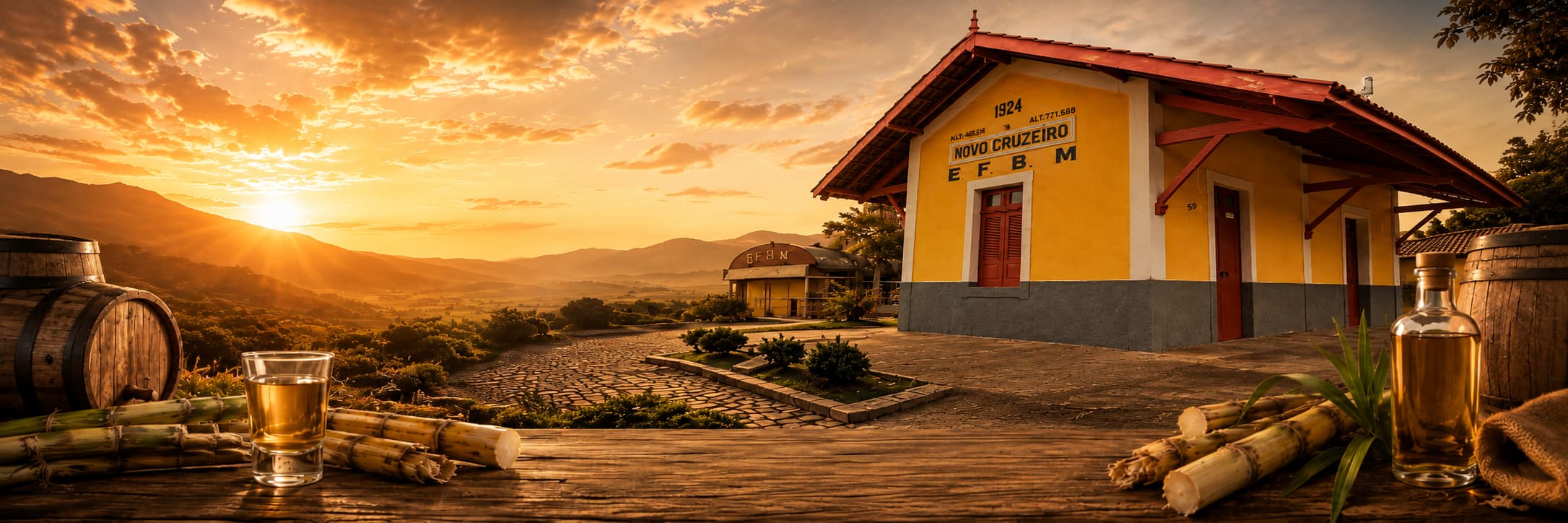 Estação antiga de Novo Cruzeiro