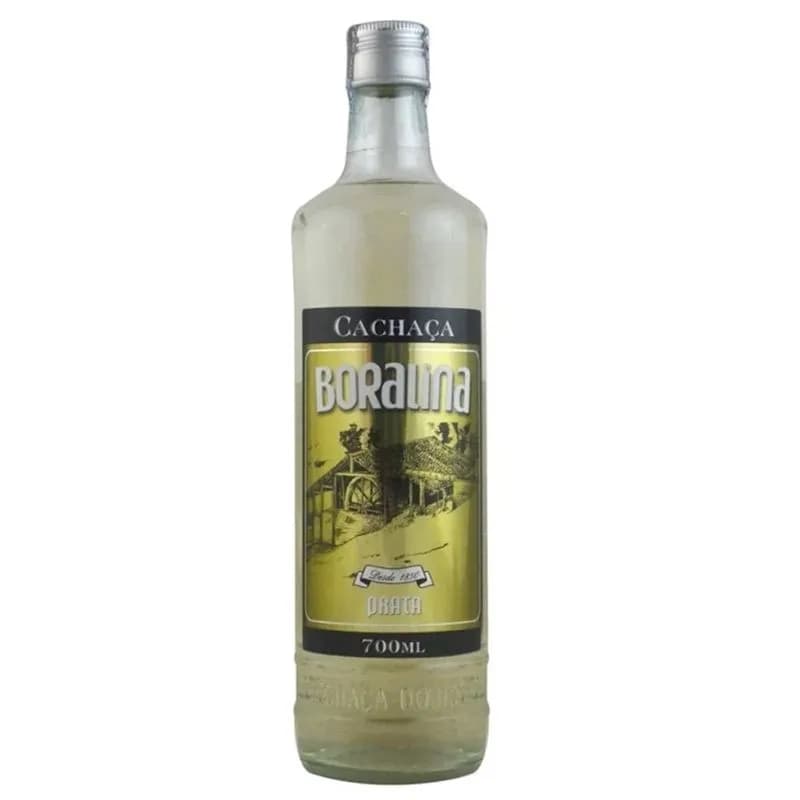 Imagem cachaça boralina prata